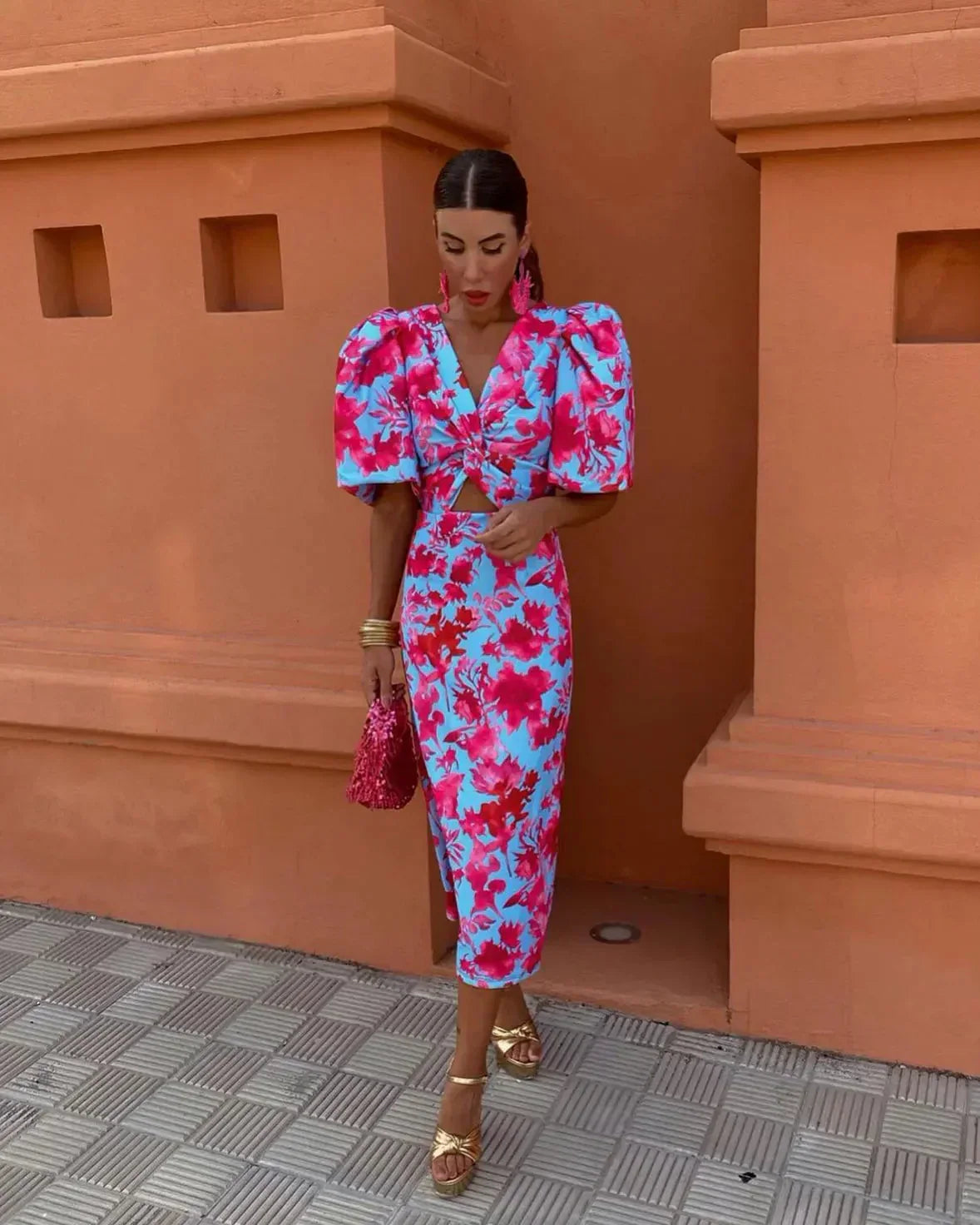 Simona | Modisches Midikleid