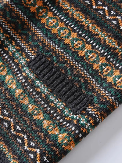 Leo | Vintage Isländischer Pullover