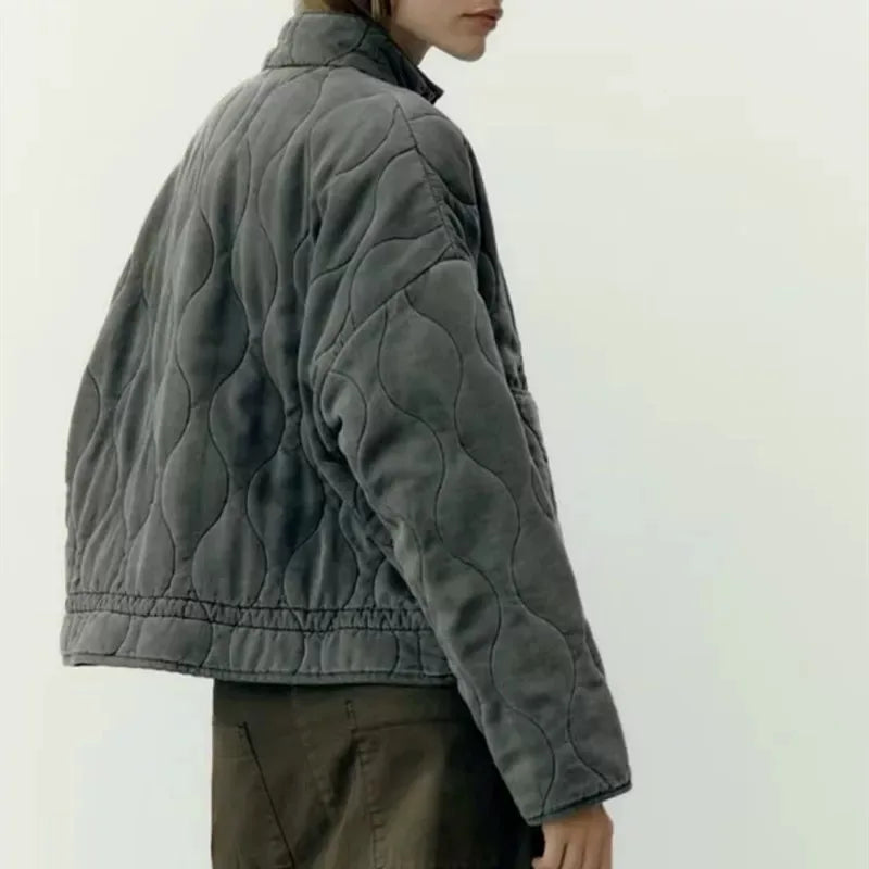 Alana™ | Vintage Premium Steppjacke