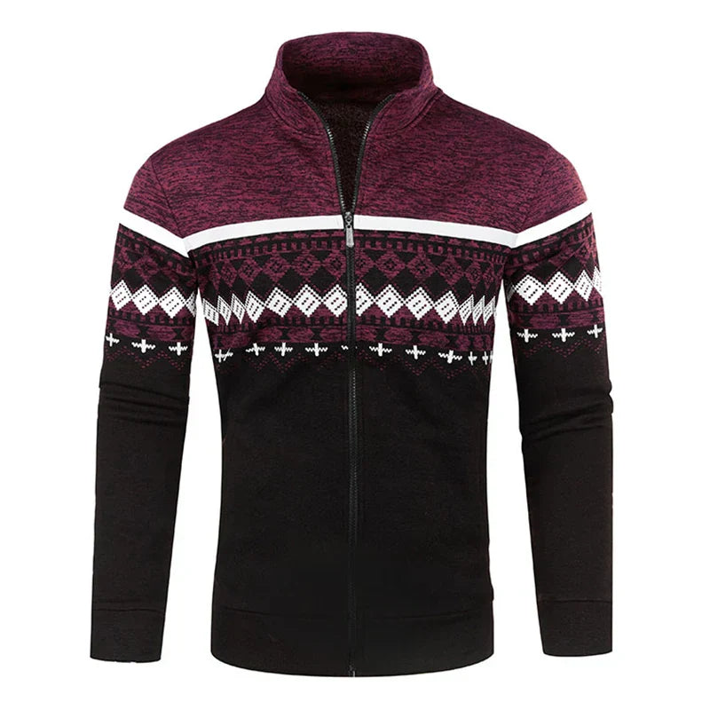 Luke | Zip-Up Vintage Cardigan