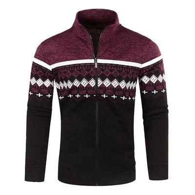 Luke | Zip-Up Vintage Cardigan