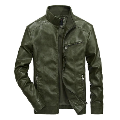 Detlef® | Lässige Lederjacke
