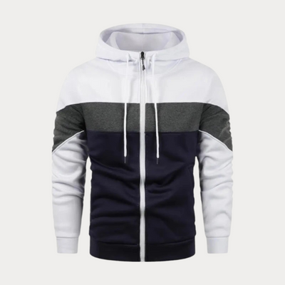 Jogging Sport Strickjacke Mit Taschen Kordelzug