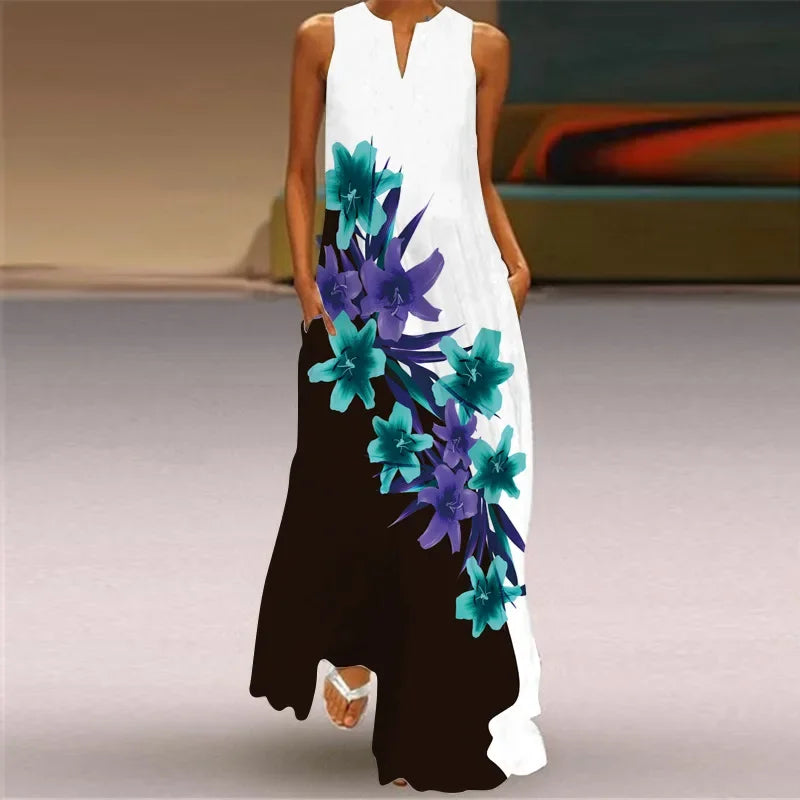 Aurelia™ Schmetterlingsblüten A-Linien-Kleid