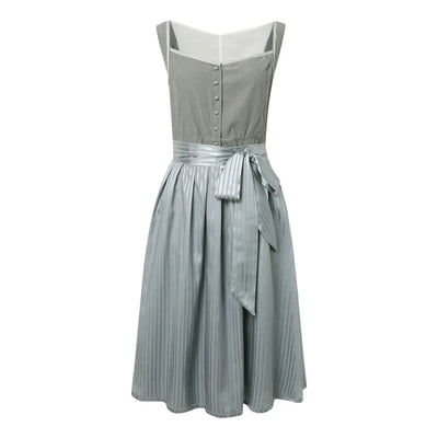 Langärmliges Dirndlkleid Mit Schleife Für Damen | Midi