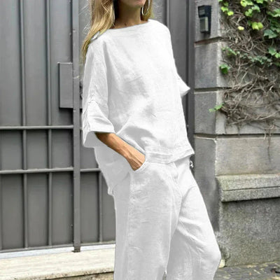 Stilvolles Damen Zweiteiler Set | Lässig