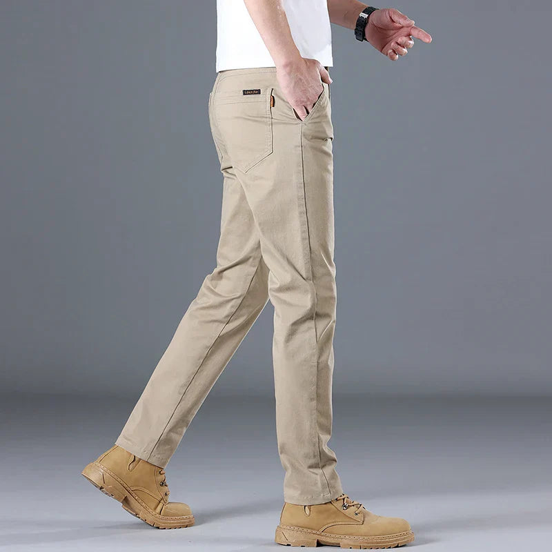 Ellsworth | Herren Baumwollhose Slim Fit mit Straight Leg für Business & Freizeit