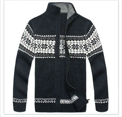 Thomas | Zip-Up Vintage Cardigan