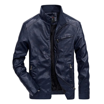 Detlef® | Lässige Lederjacke