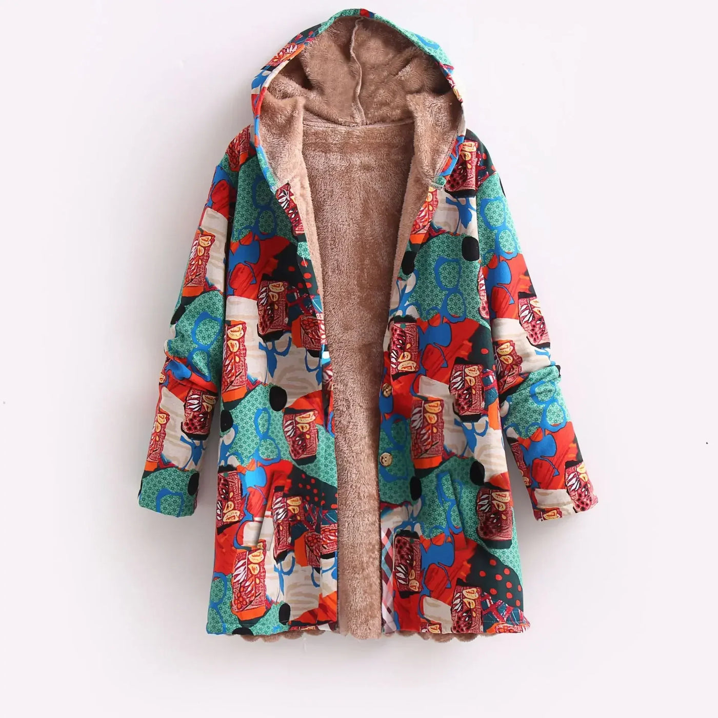 Wanda® | Fleecegefütterte Kapuzenjacke