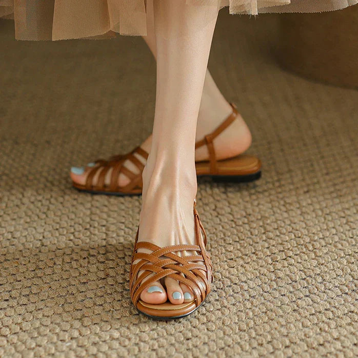 Scarlett | Klaire Flache Sandalen