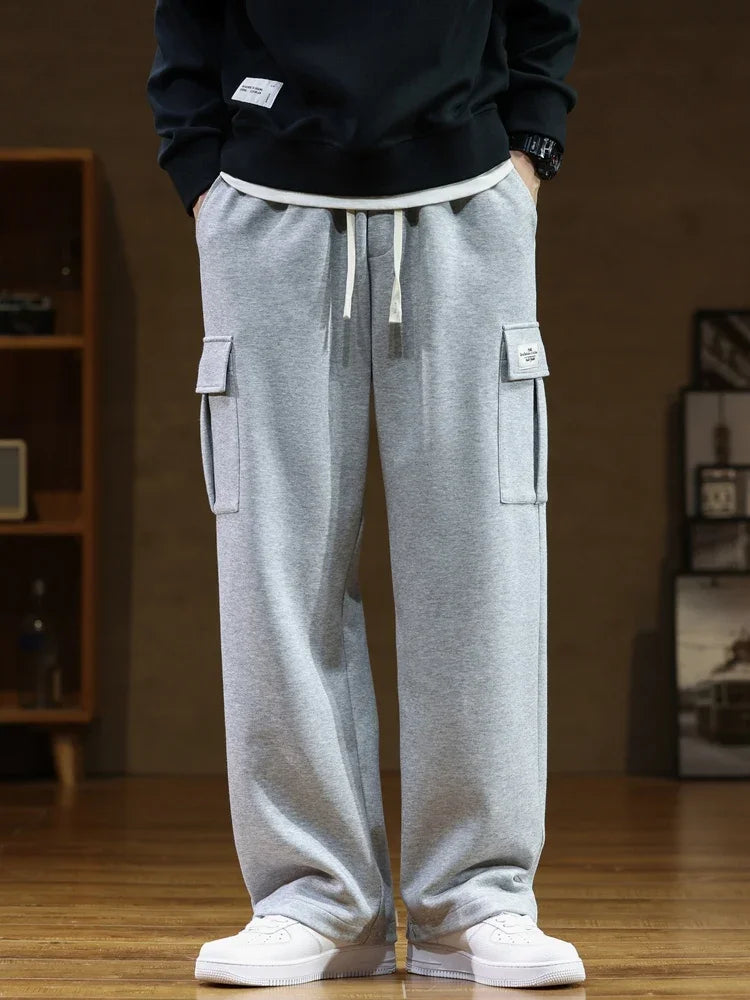 Herren Cargo Sweatpants Mit Praktischen Taschen