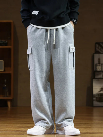 Herren Cargo Sweatpants Mit Praktischen Taschen