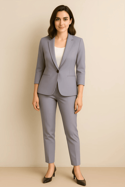 Sahari - Damen Blazer und Hose Set | Tailliert, Elegant, Vielseitig
