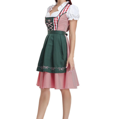 Sahari - Damen Dirndl | Klassisch, Elegante Verarbeitung, Baumwollmix