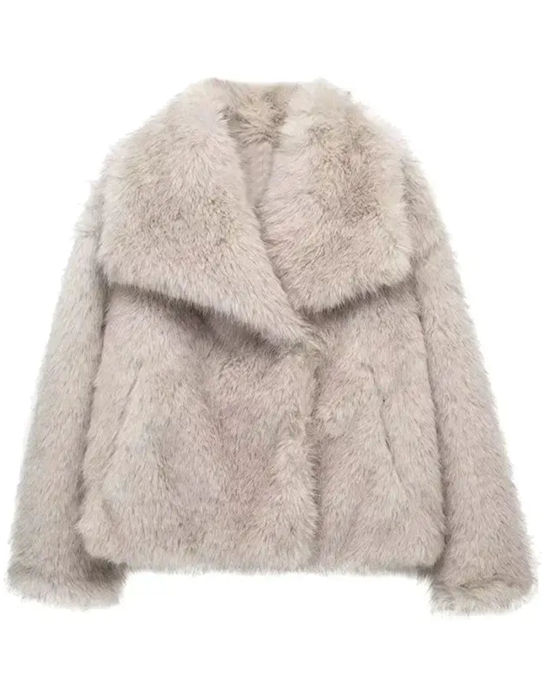 Sahari - Damen Faux Fur Jacke | Nachhaltig, Elegant, Warm
