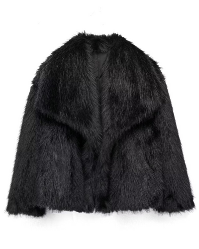 Sahari - Damen Faux Fur Jacke | Nachhaltig, Elegant, Warm