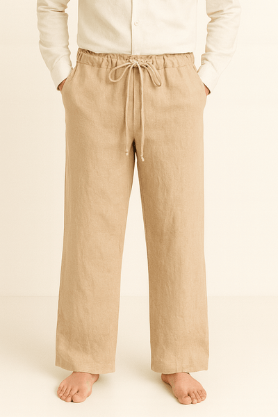 Sahari - Herren Kordelzughose | Relaxed Fit, Bequem, Atmungsaktiv