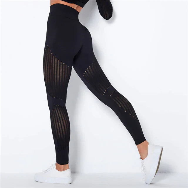 Sahari - Damen Leggings | Anti-Cellulite, Kompression, Sport Leggings