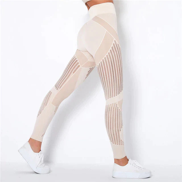 Sahari - Damen Leggings | Anti-Cellulite, Kompression, Sport Leggings