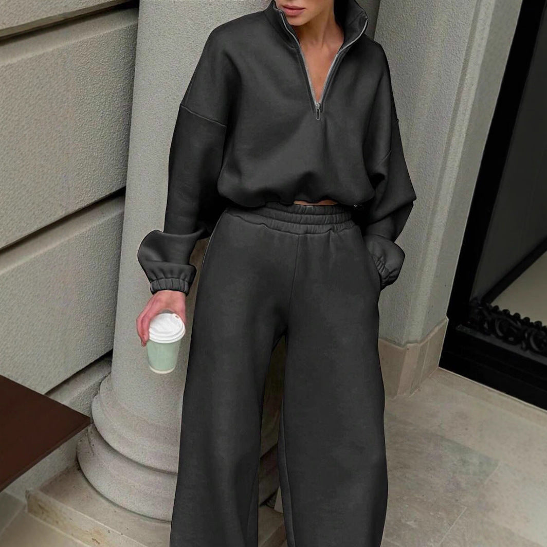 Sahari - Damen Pullover | Kurzreißverschluss, Bequem, Modern