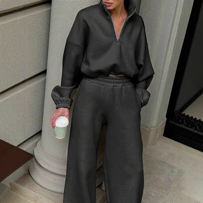 Sahari - Damen Pullover | Kurzreißverschluss, Bequem, Modern