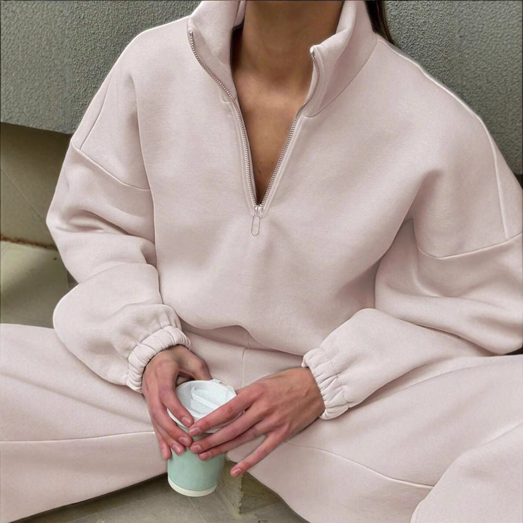 Sahari - Damen Pullover | Kurzreißverschluss, Bequem, Modern