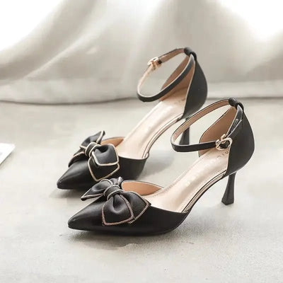 Sahari - Damen Pumps | Elegantes Schleifendetail, Vielseitig