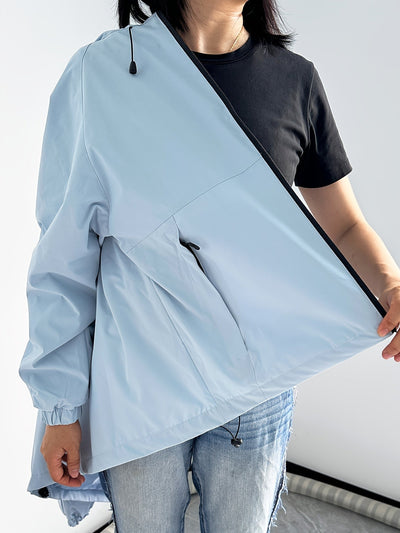 Sahari - Damen Regenjacke | Winddicht, Mit Kapuze, Modern