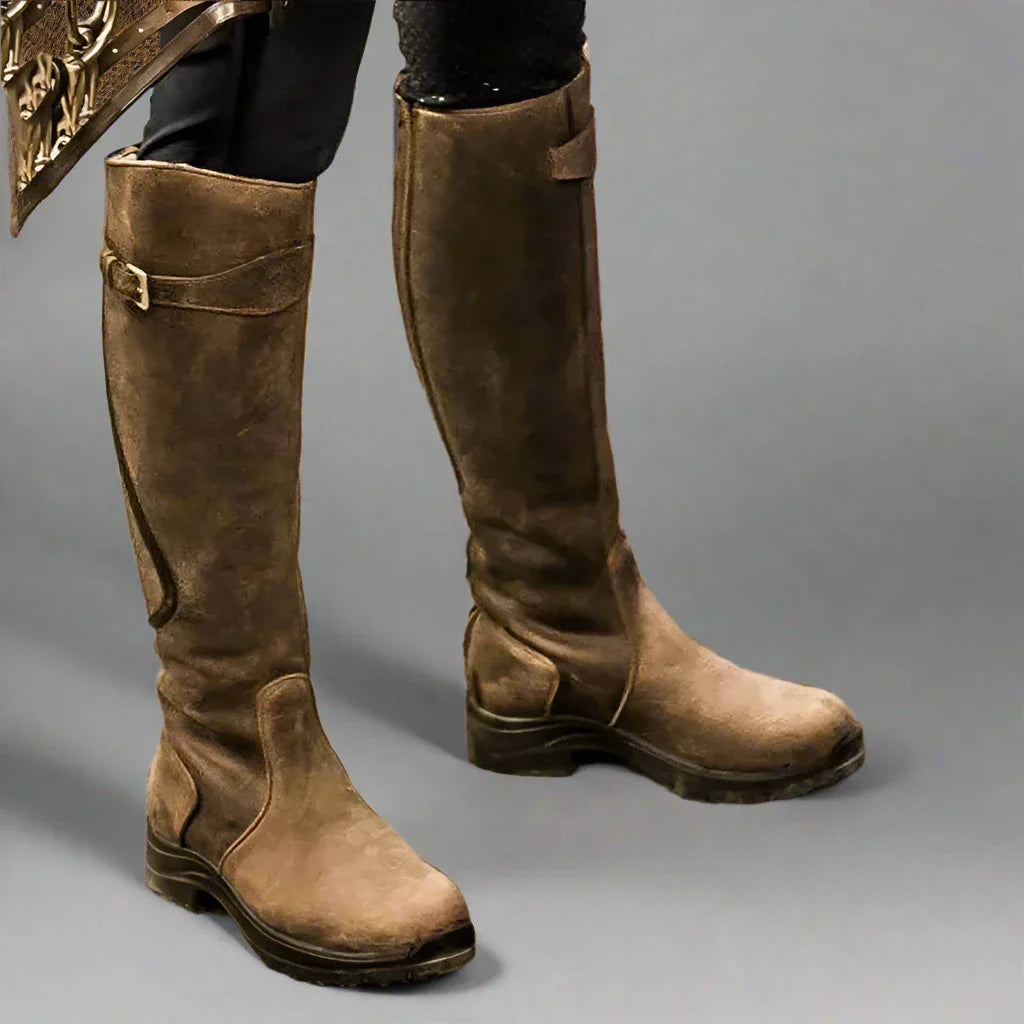 Sahari - Damen Reitstiefel | Orthopädisch, Atmungsaktiv, Rutschfest