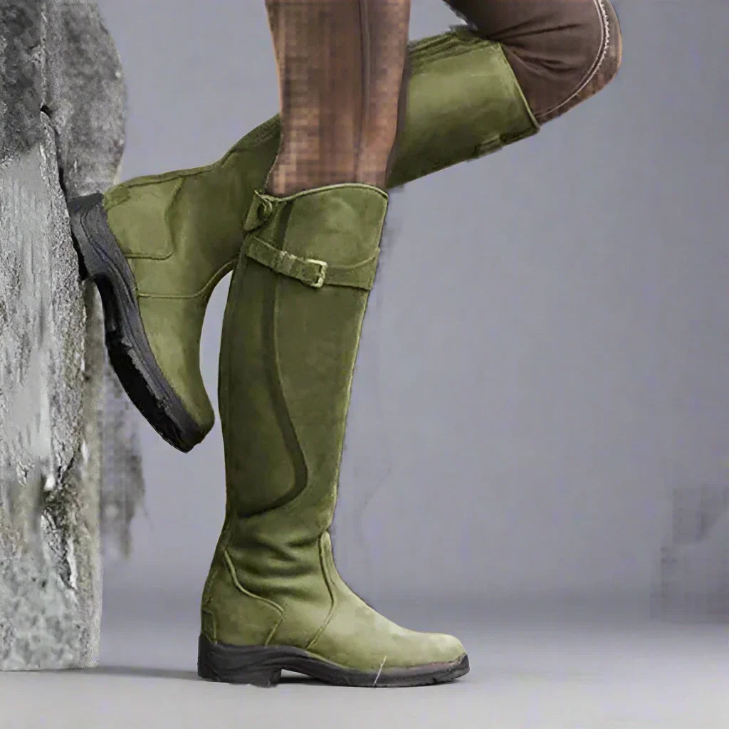 Sahari - Damen Reitstiefel | Orthopädisch, Atmungsaktiv, Rutschfest