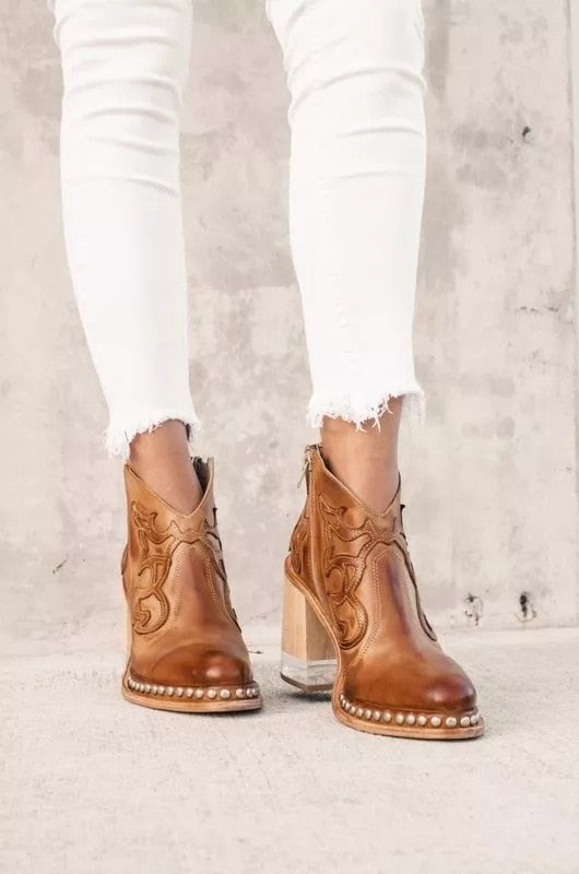 Sahari - Damen Stiefel | Trendy Cowboydesign, Hochwertige Qualität