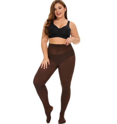 Sahari - Damen Strumpfhose | Hoch tailliert, Formend, Übergrößen