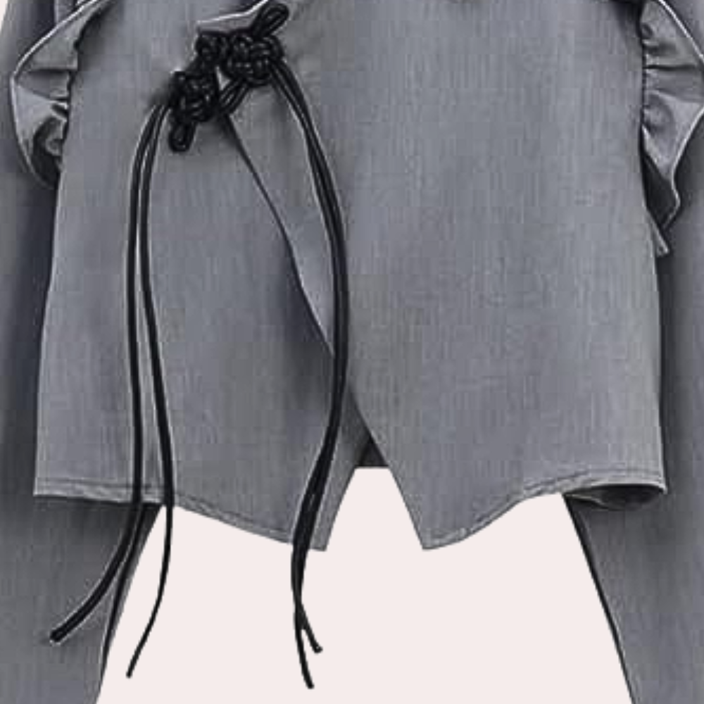 Sahari - Damen Top | Elegante Plooiendetails, Atmungsaktives Gewebe