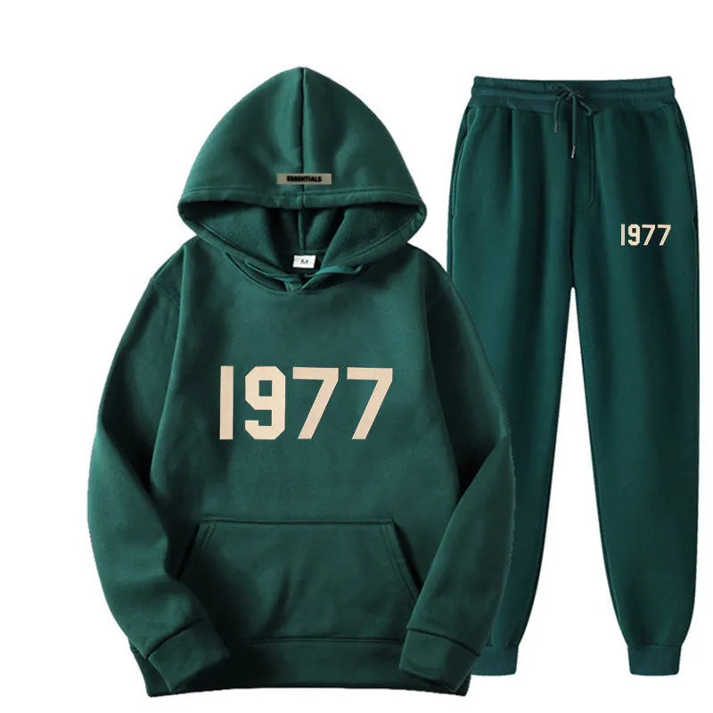 Sahari – Herren Trainingsanzug im Oversized Look mit Retro-Details