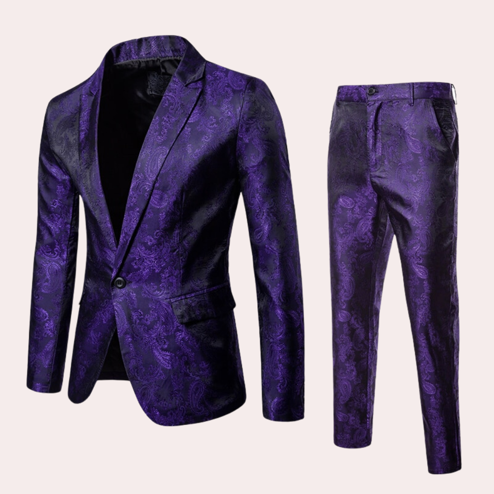 Sahari - Herren Anzug | Eleganter Blazer und Pantalon, Slim Fit, Hochwertige Stoffe