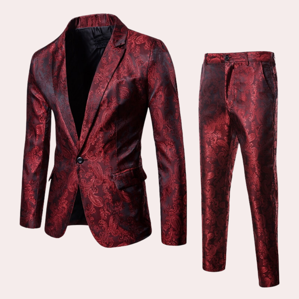 Sahari - Herren Anzug | Eleganter Blazer und Pantalon, Slim Fit, Hochwertige Stoffe
