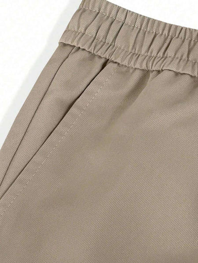 Sahari - Herren Chino Hose | Klassische Passform, Kordelzug, Praktische Taschen