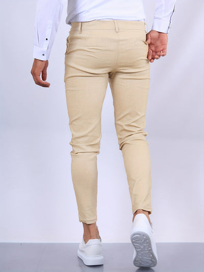 Sahari - Herren Chino Hose | Slim-Fit, Hochwertige Baumwollmischung, Vielseitig