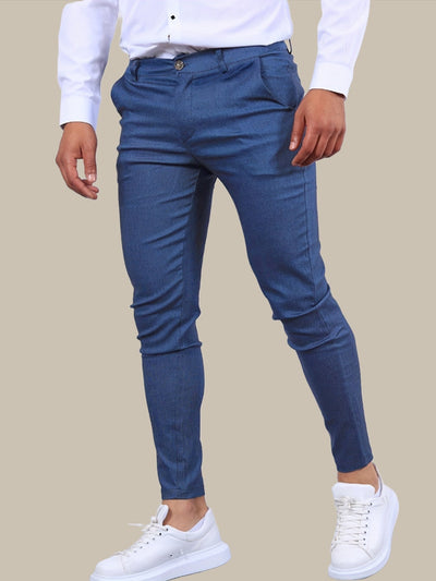 Sahari - Herren Chino Hose | Slim-Fit, Hochwertige Baumwollmischung, Vielseitig