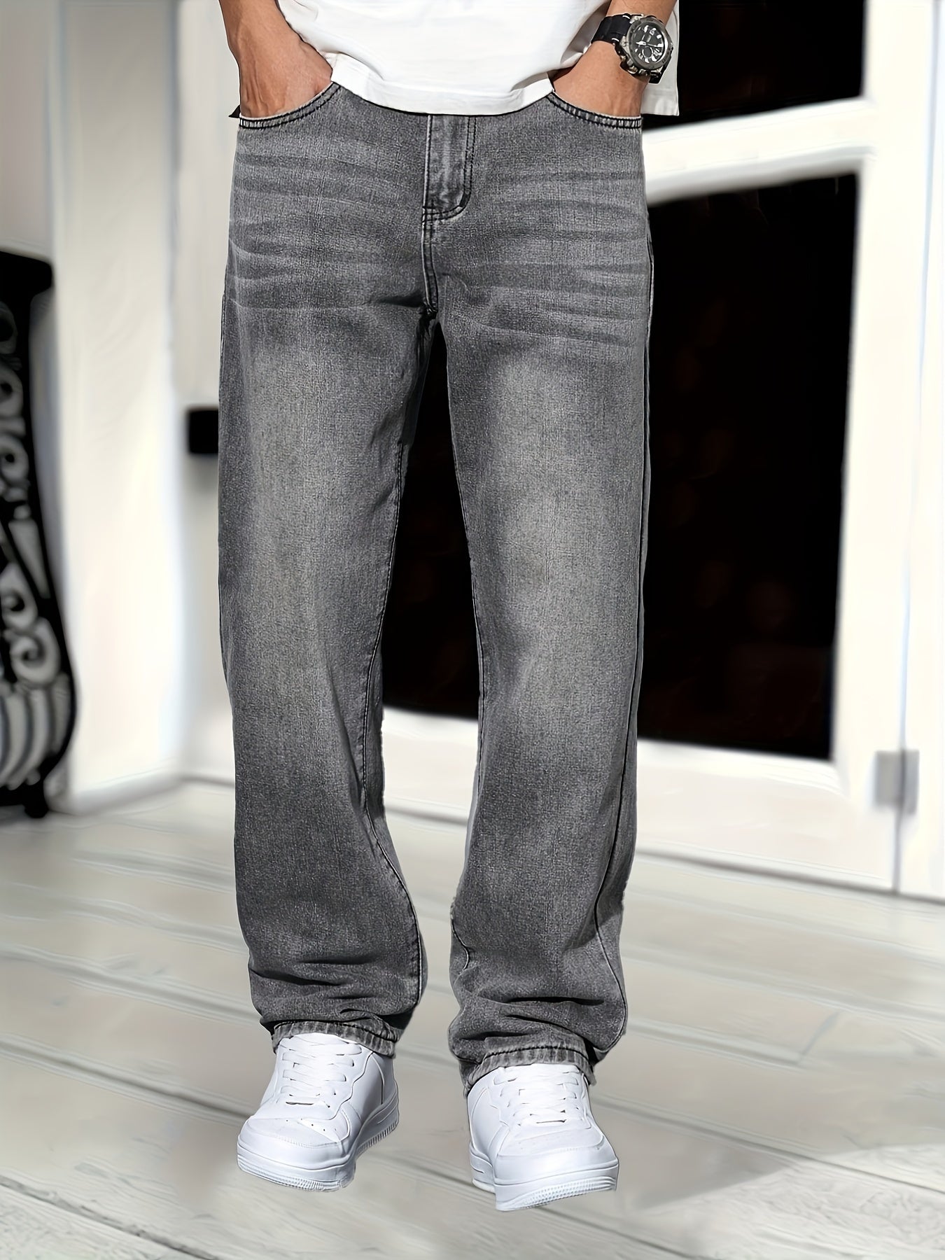 Sahari - Herren Jeans | Rechte Passform, Hochwertiger Denim
