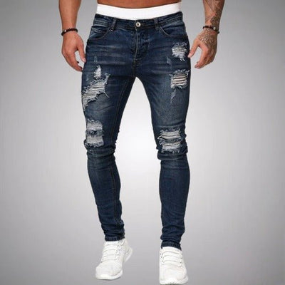 Sahari - Herren Jeans | Ripped, Slim-Fit, Baumwollmischung