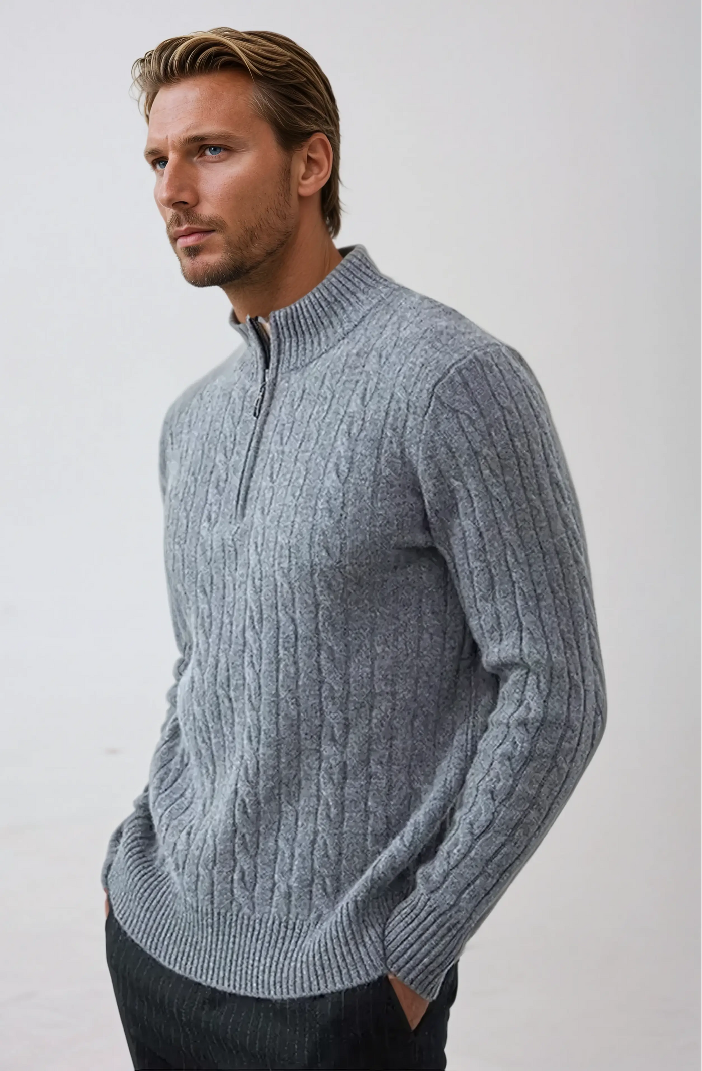 Sahari - Herren Pullover | Kabelgebreid, Komfortabel, Stilvoll