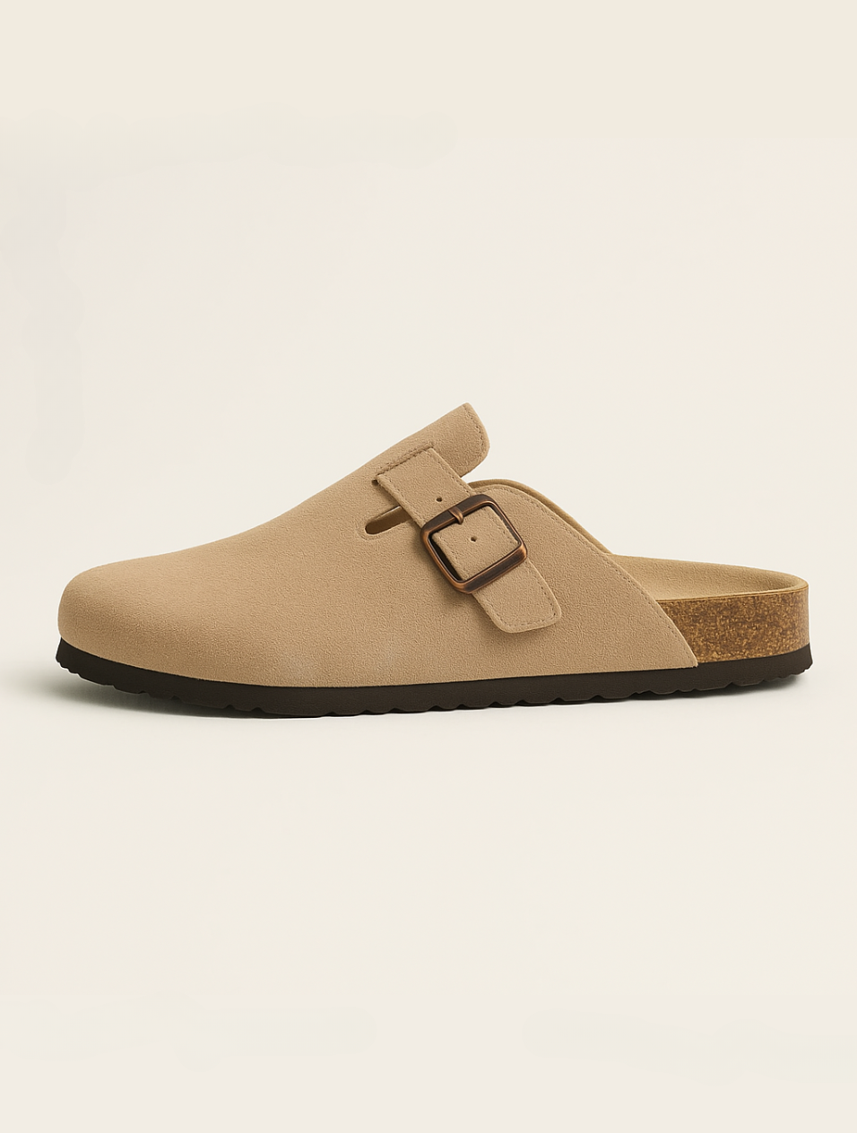 Sahari - Herren Slipper | Suède, Ergonomisches Fußbett, Bequem, Slip-On