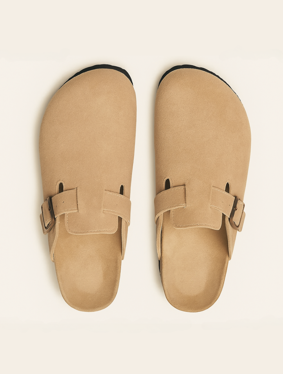 Sahari - Herren Slipper | Suède, Ergonomisches Fußbett, Bequem, Slip-On