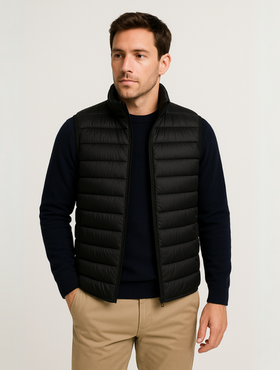 Sahari - Herren Bodywarmer | Leicht Gewatteert, Minimalistisch
