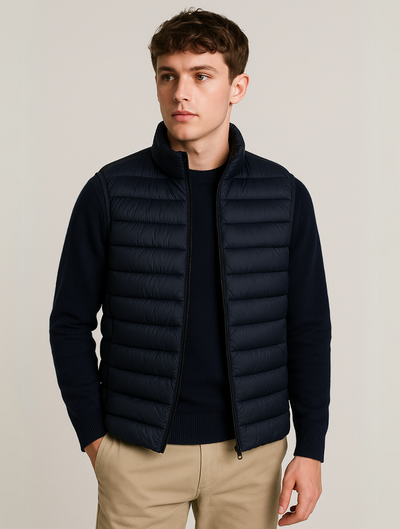 Sahari - Herren Bodywarmer | Leicht Gewatteert, Minimalistisch