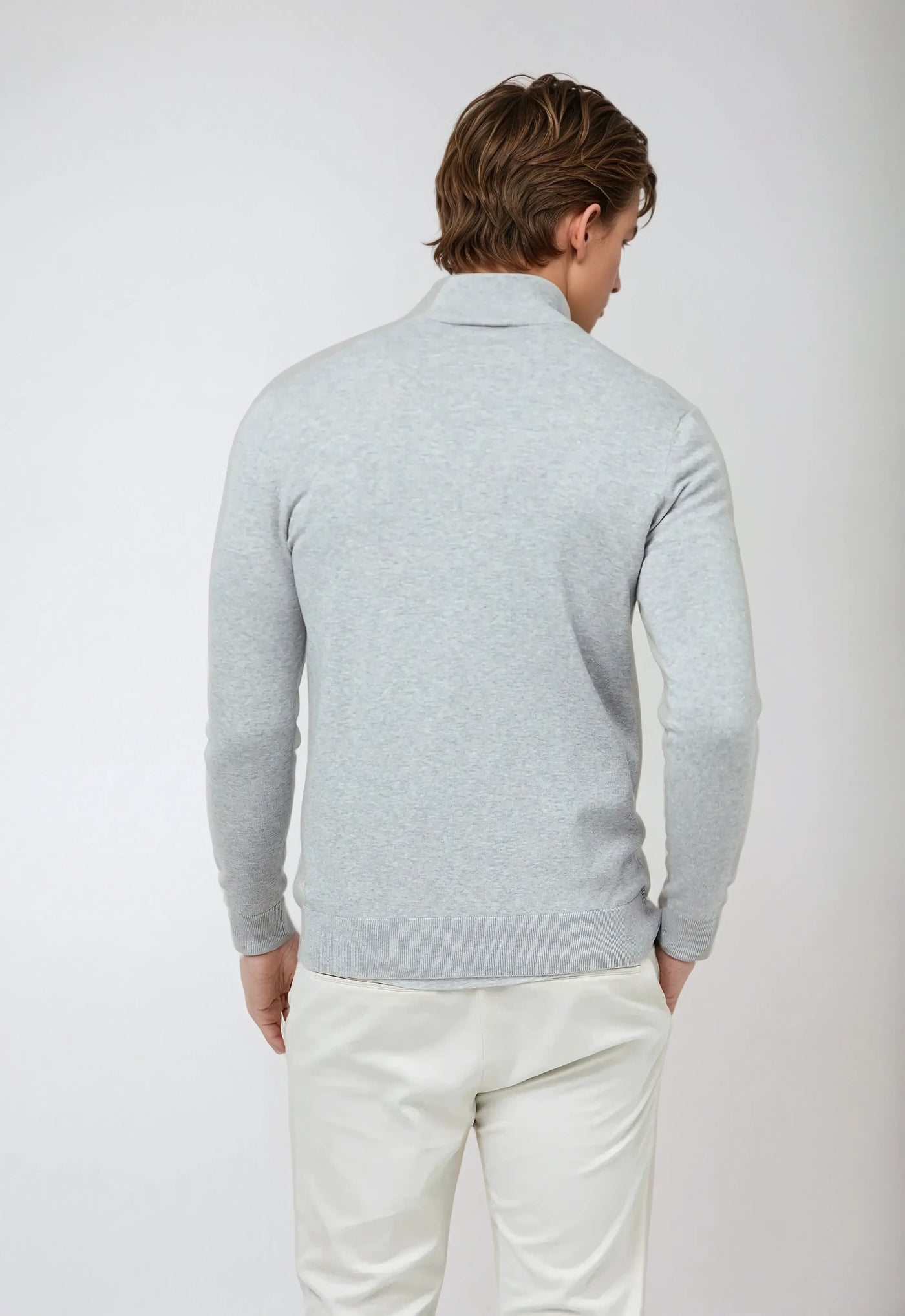 Sahari Herrenpullover | Baumwollmischung, Minimalistisch