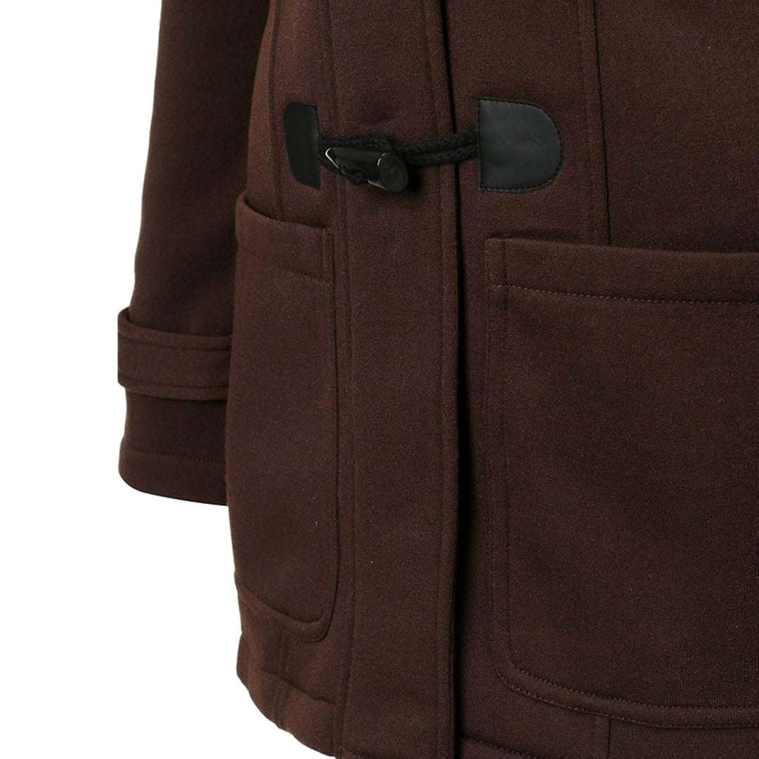 Melina | Damen Wintermantel Lang mit Kapuze & Wärmender Fleece-Fütterung