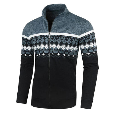 Luke | Zip-Up Vintage Cardigan